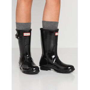 Hunters Boots Women's Short Gloss Boots UK 7 US 9 (1500
